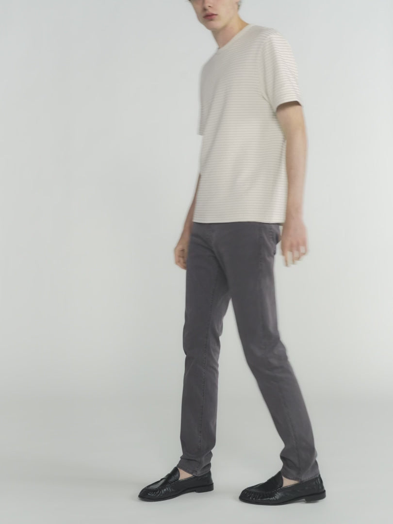 Jacquard Stripe Tee