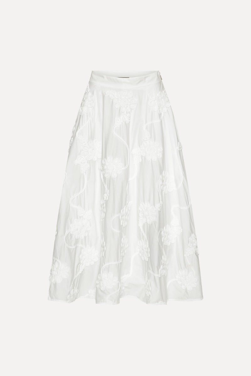 Flower Maxi Skirt