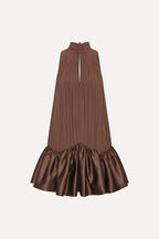 Gathered Mini Dress