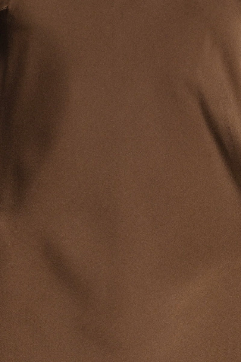 Satin Flowy Sleeve Dress