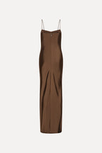 Satin Maxi Slip Dress