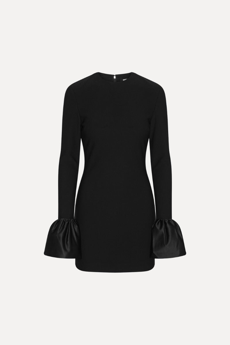 Frill Sleeved Mini Dress