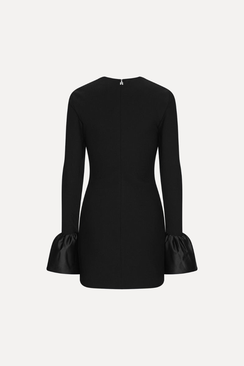 Frill Sleeved Mini Dress