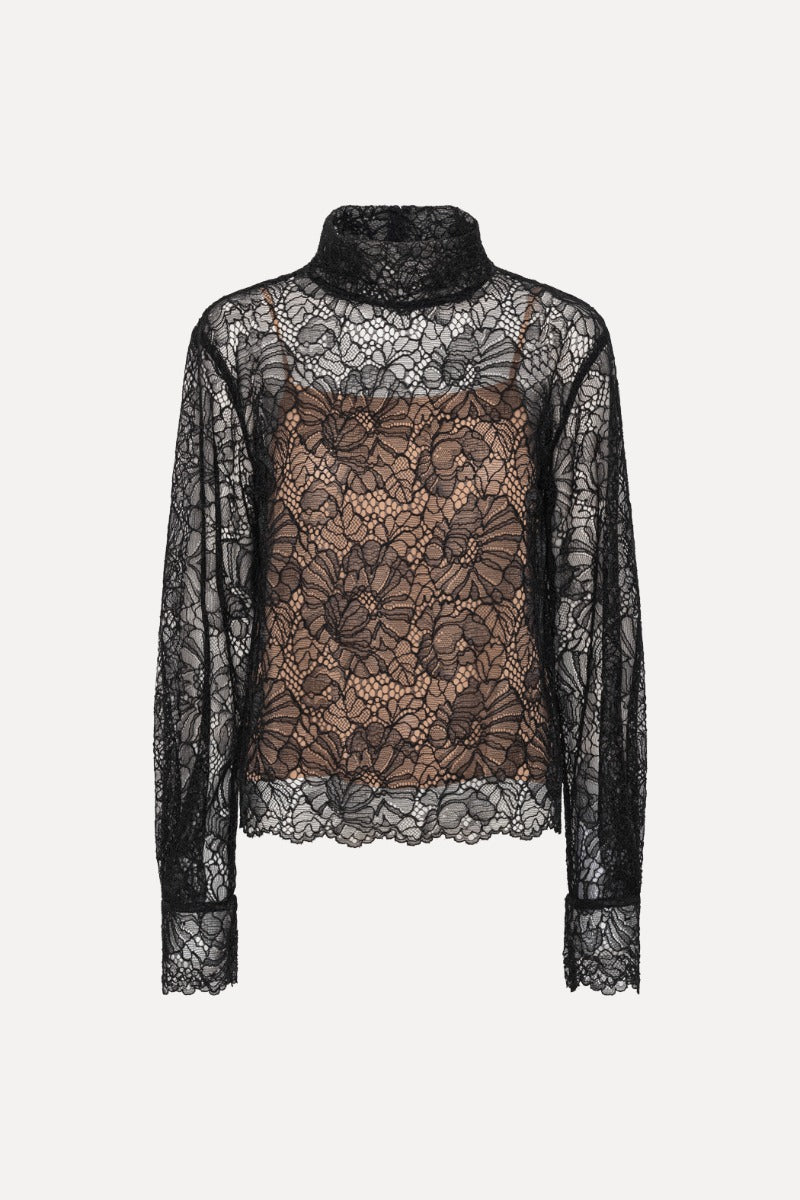 Lace Long Sleeve Blouse