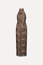 Lace Halterneck Dress