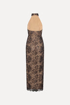 Lace Halterneck Dress