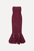 Flower Mesh Flounce Dress