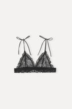 Unpadded Triangle Bralette