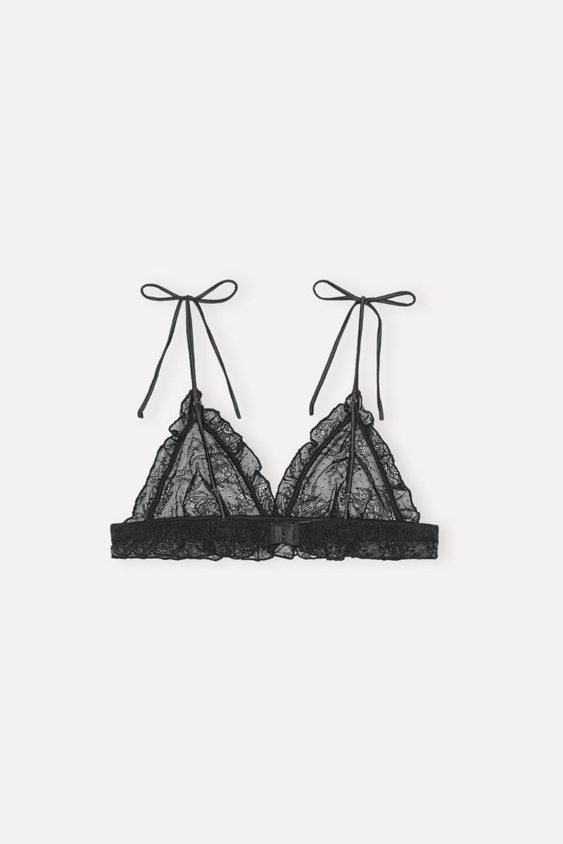 Unpadded Triangle Bralette