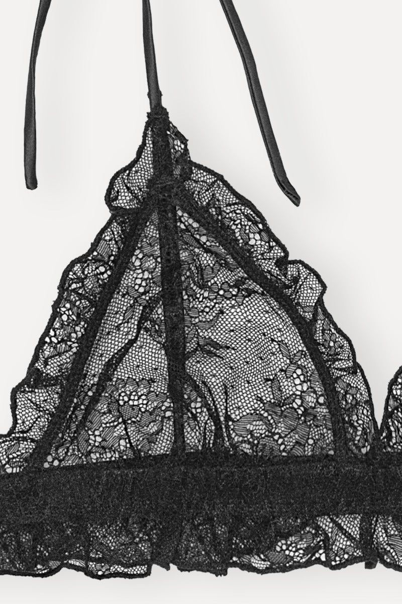Unpadded Triangle Bralette