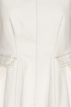Peplum Denim Top