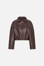 Bonded Leather Jacket