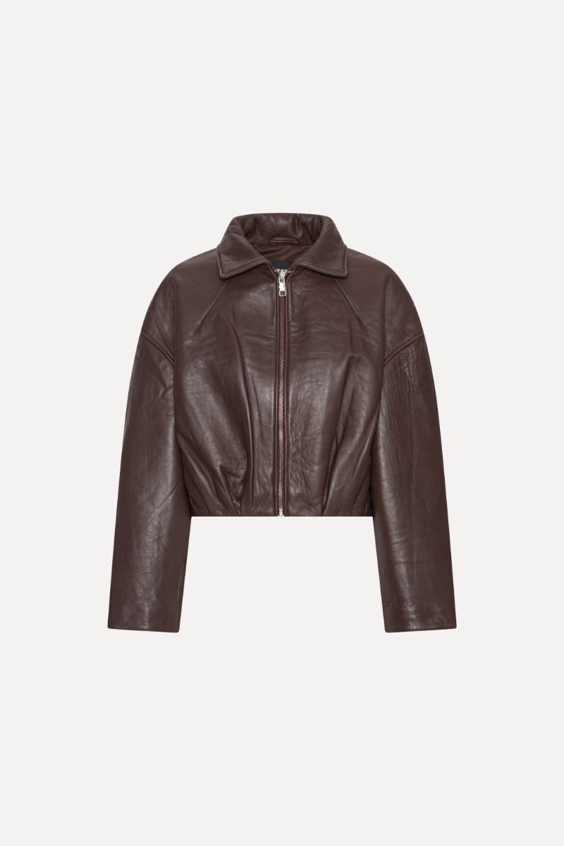 Bonded Leather Jacket