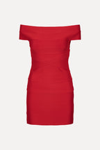 Mini Fitted Knit Dress