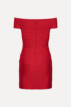 Mini Fitted Knit Dress