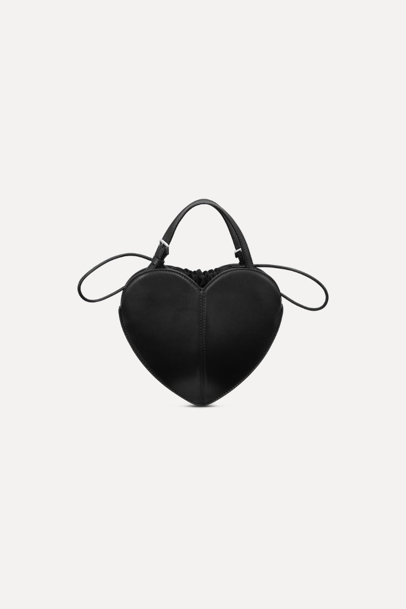 Leather Heart Bag