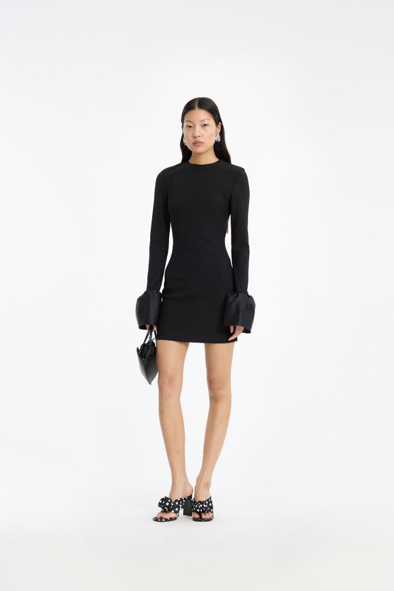 Frill Sleeved Mini Dress