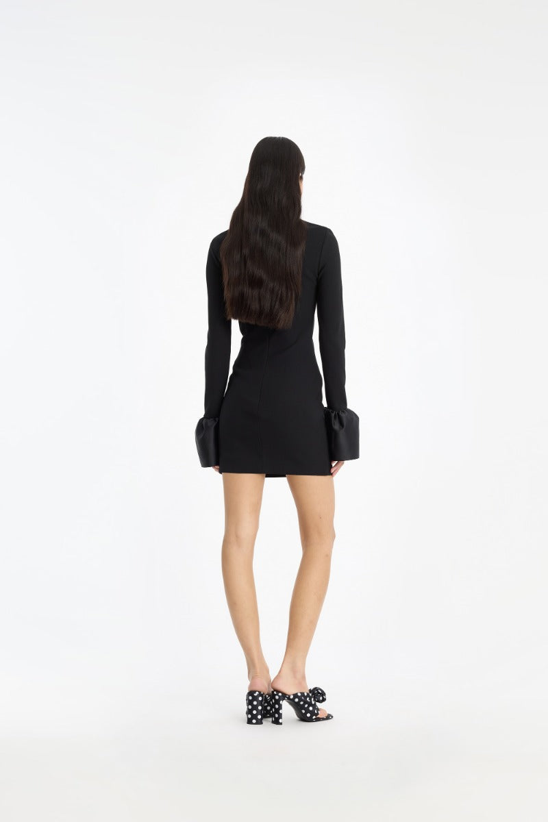 Frill Sleeved Mini Dress