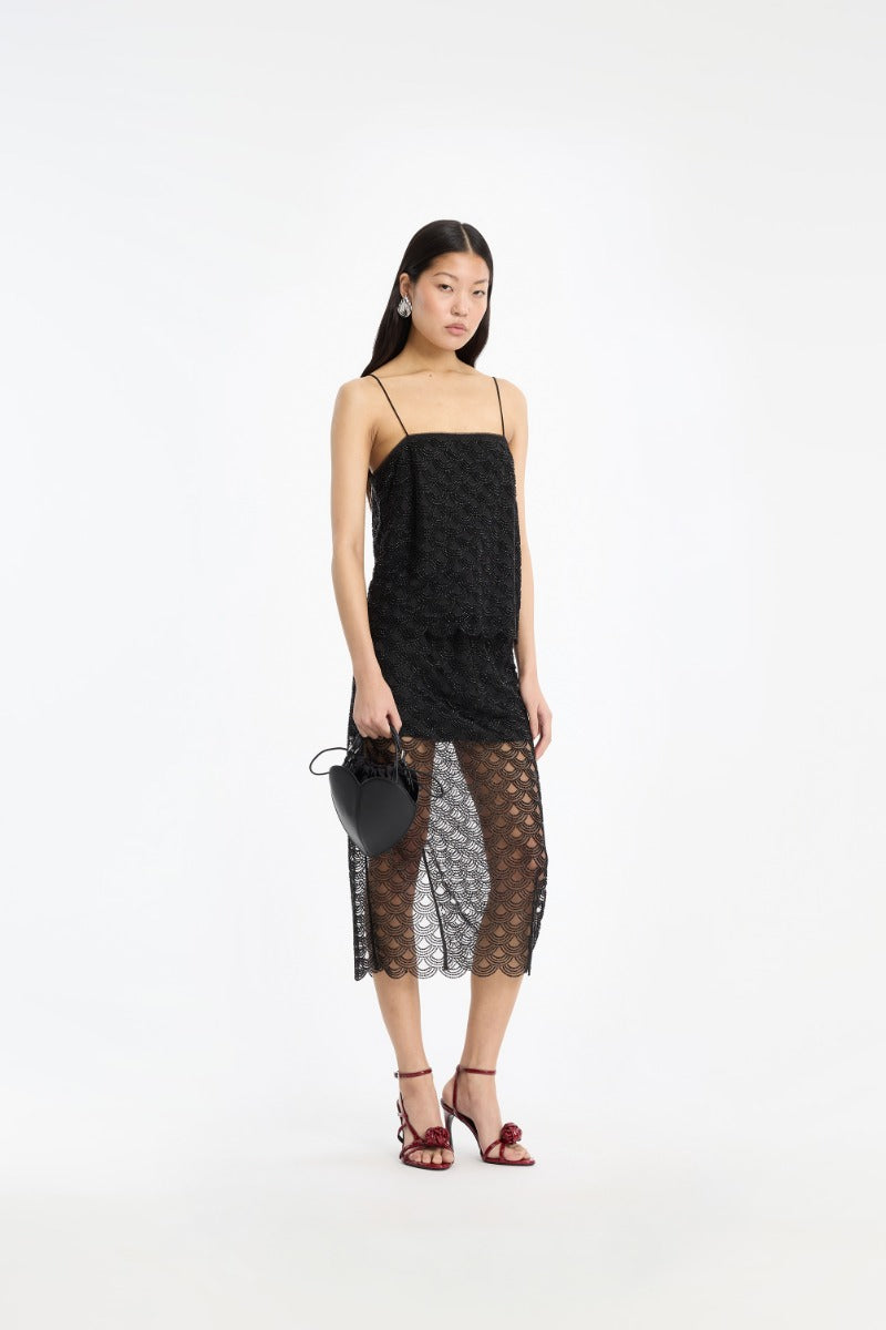 Sequins Slip Top
