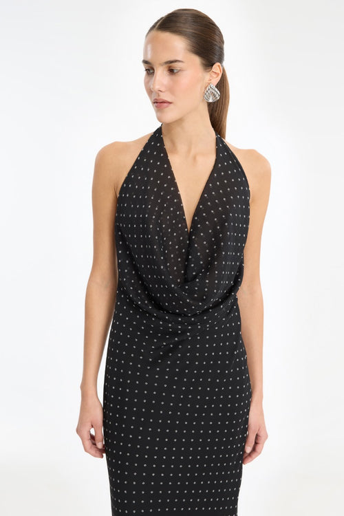 Chiffon Halterneck