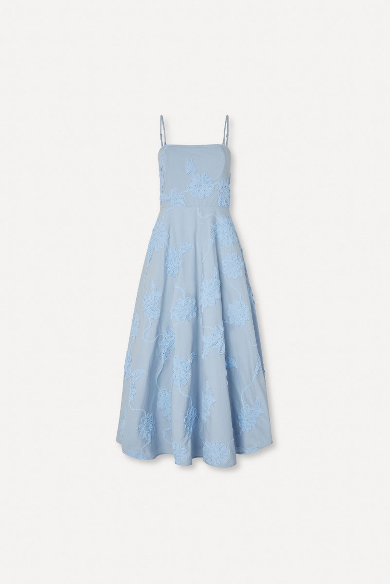 Flower Strapless Dress