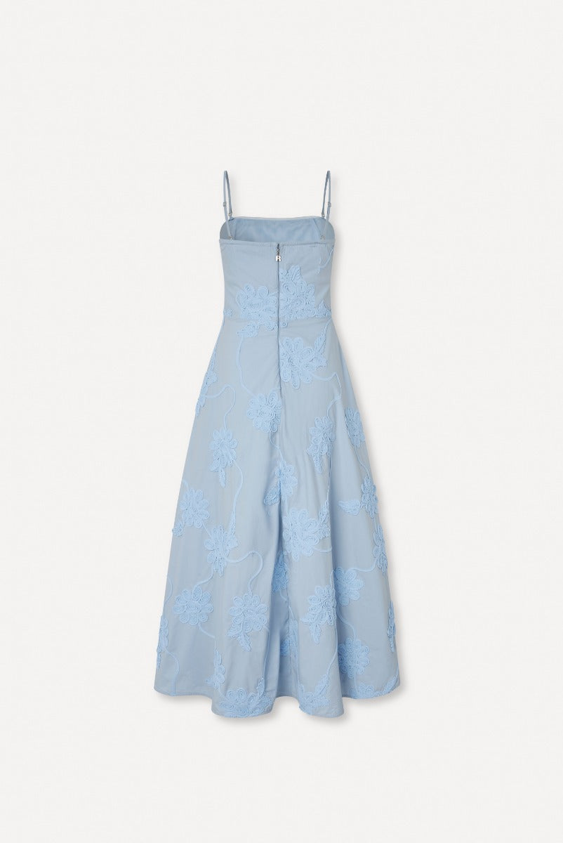 Flower Strapless Dress
